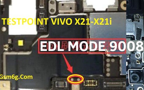 Vivo X21i Test Point / EDL Point